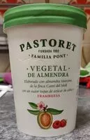 Mängden socker i Vegetal de almendra con frambuesa