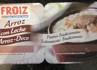 Mängden socker i Arroz con leche