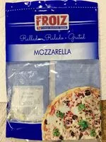 Mängden socker i Mozzarella rallado Froiz