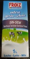 Mängden socker i Leche entera sin lactosa
