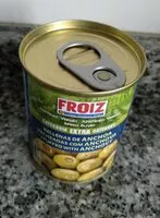 Mängden socker i Aceitunas rellenas de anchoa