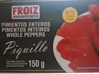 Mängden socker i Pimientos de piquillo enteros