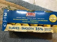 Mängden socker i Aceitunas rellenas de anchoa