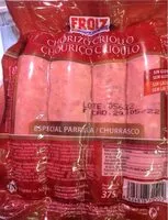 Mängden socker i Chorixo criollo