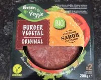 Mängden socker i Burguer vegetal