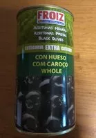 Mängden socker i Aceitunas negras con hueso