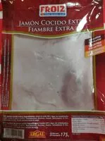 Mängden socker i Jamón cocido extra