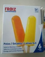 Mängden socker i Polos sabor naranja y limon