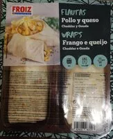 Mängden socker i Flautas pollo y queso cheddar y gouda