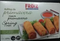 Mängden socker i Rollitos de primavera