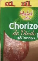 Mängden socker i Chorizo de dinde