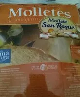 Mängden socker i Molletes San Roque (Antequera)