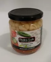Mängden socker i Alubias con verduras Pedro Luis