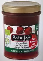 Mängden socker i Mermelada de fresa con sirope de ágave