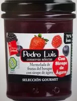 Mängden socker i Mermelada de frutas del bosque con sirope de agave