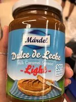 Mängden socker i Dulce de leche Mardel Light