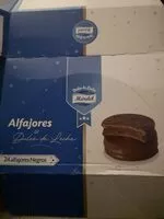 Mängden socker i Alfajores de chocolate NEGRO