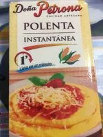 Mängden socker i Polenta instantánea