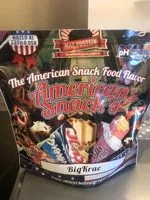 Mängden socker i American snack's