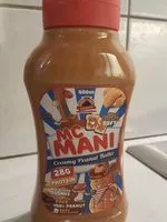 Mängden socker i Creamy peanut butter