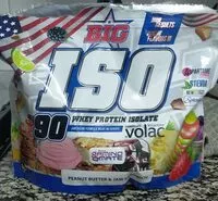 Mängden socker i Iso whey protein isolate