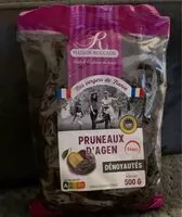 Mängden socker i Pruneaux d’agen