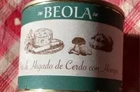 Mängden socker i Paté de Higado de cerdo con hongos