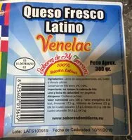 Mängden socker i Queso Fresco Latino