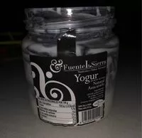 Mängden socker i Yogur natural azucarado
