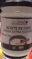 Mängden socker i Aceite de coco virgen extra ecologico
