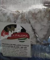 Mängden socker i Triángulos rellenos de chocolate cacahuetes glass