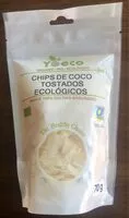 Mängden socker i Chips de coco tostados ecológicos