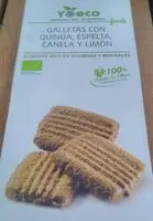 Mängden socker i Galletas Con Quinoa, Espelta, Candela y Limón