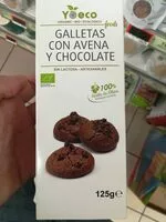 Mängden socker i Galletas con avena y chocolate