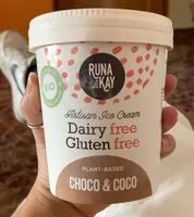 Mängden socker i Artisan ice cream dairy free gluten free choco and coco