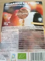 Mängden socker i Guaraná en polvo