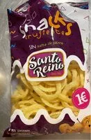 Mängden socker i Snacks crujientes