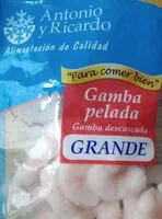 Mängden socker i Gamba pelada