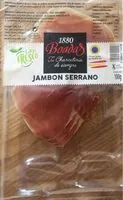 Mängden socker i Jambon Serrano
