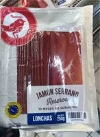 Mängden socker i Jamón serrano reserva