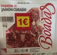 Mängden socker i Taquitos de jamon