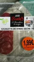 Mängden socker i Gigolette de dinde seche