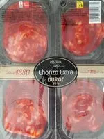Mängden socker i Chorizo extra Duroc