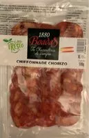 Mängden socker i Chiffonnade chorizo