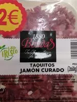 Mängden socker i Taquitos jamón curado