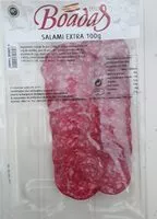 Mängden socker i Salami