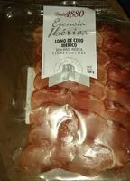 Mängden socker i Lomo de cebo ibérico