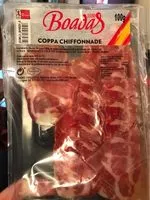 Mängden socker i Coppa chiffonade