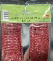 Mängden socker i Salchichón de pavo extra