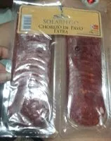 Mängden socker i Chorizo de pavo